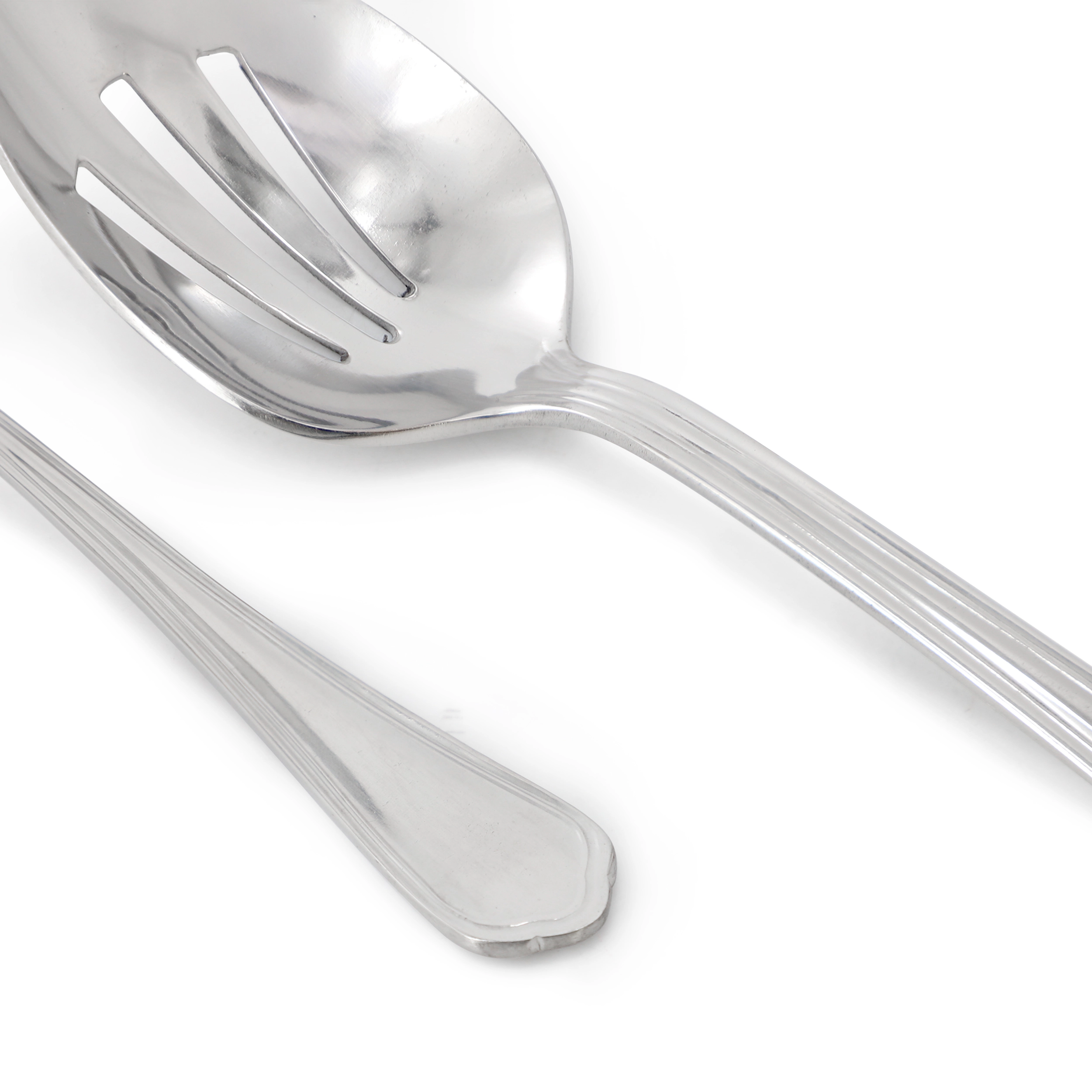 Gibson Home Aberdeen Court 45 Piece Stainless Steel Flatware and Serving Set