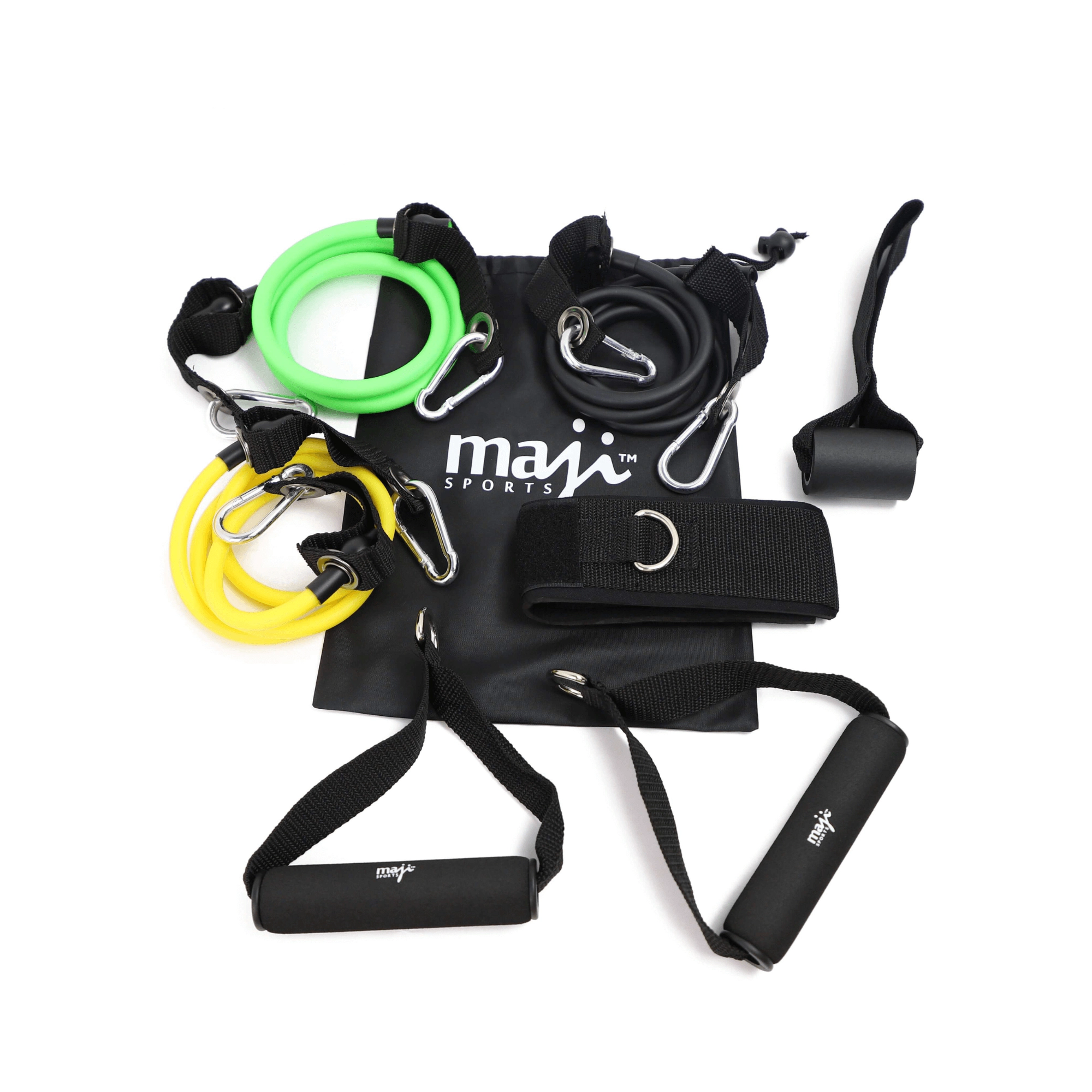 Maji Sports Unisex Full-Body Resistance Training Workout Tube Kit