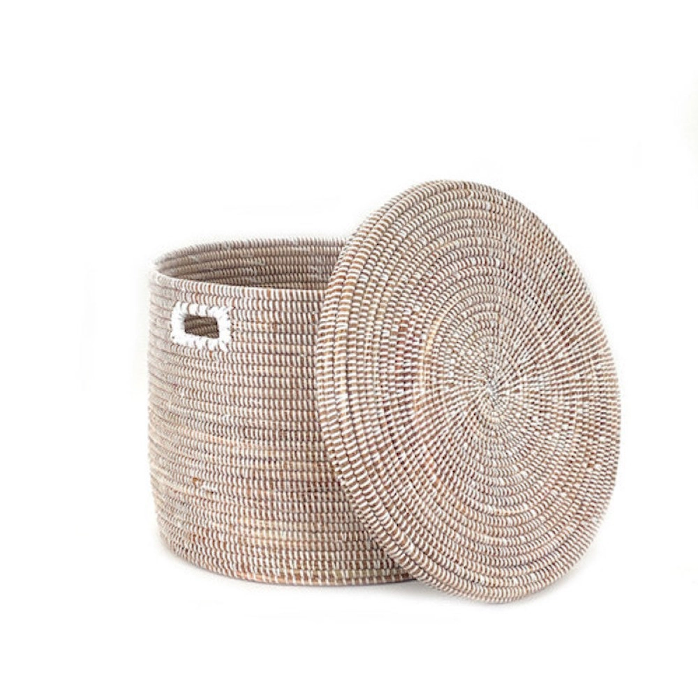 Mbare Flat Lid Floor Basket
