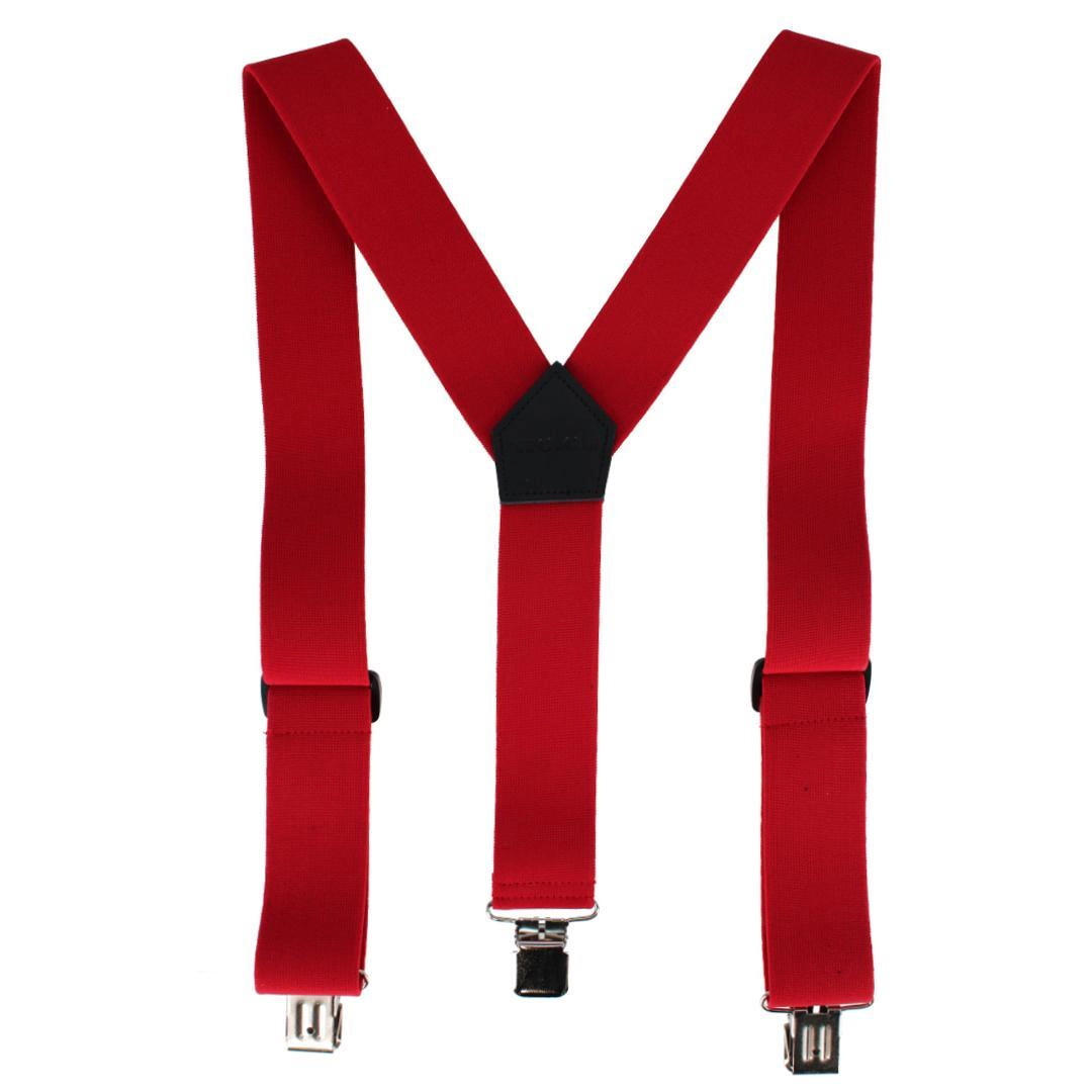 Welch Mens Big & Tall 2 Inch Super Tuff Stuff Y-Back Clip On Work Suspender