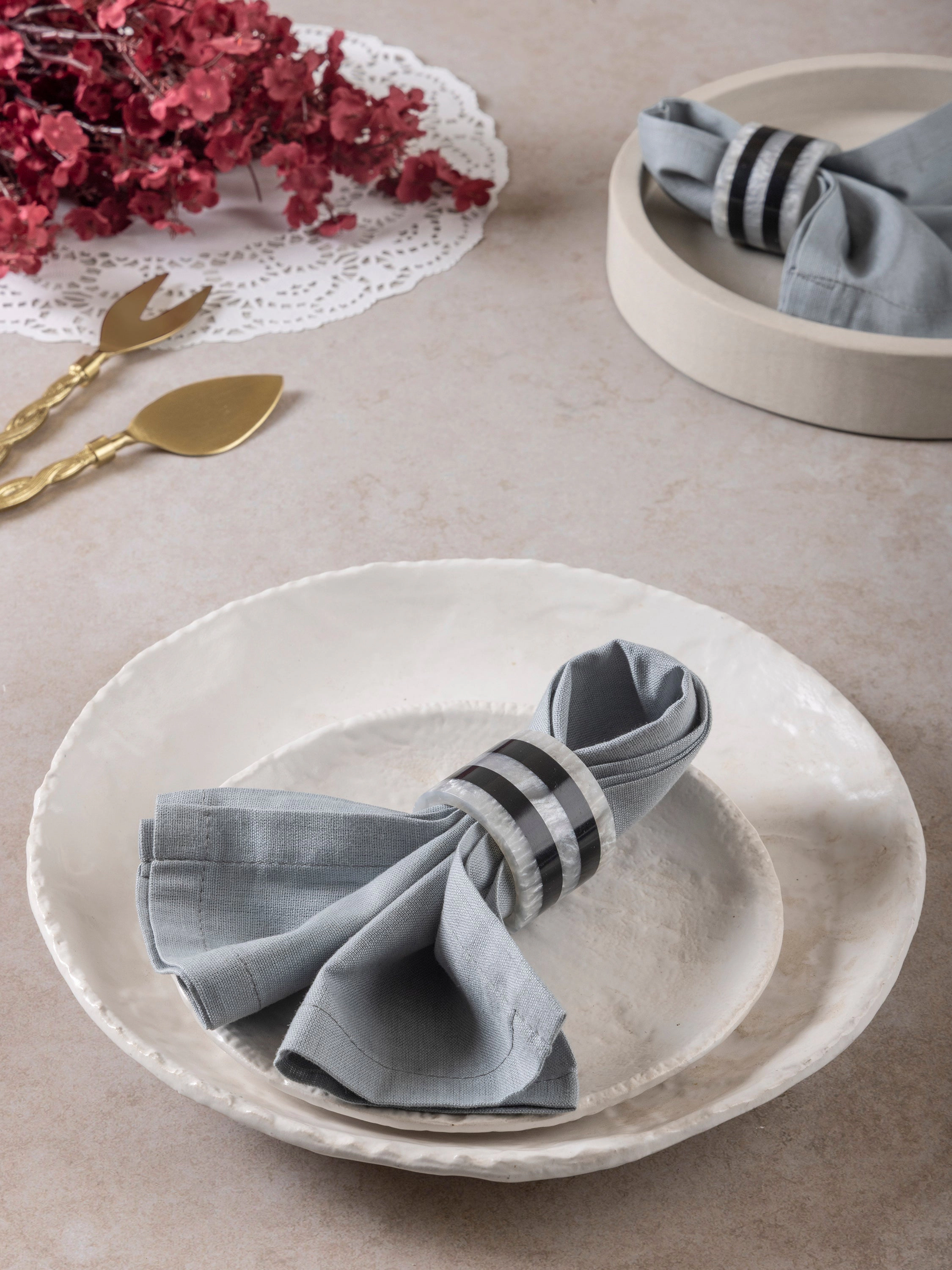 GAURI KOHLI Panama Napkin Rings