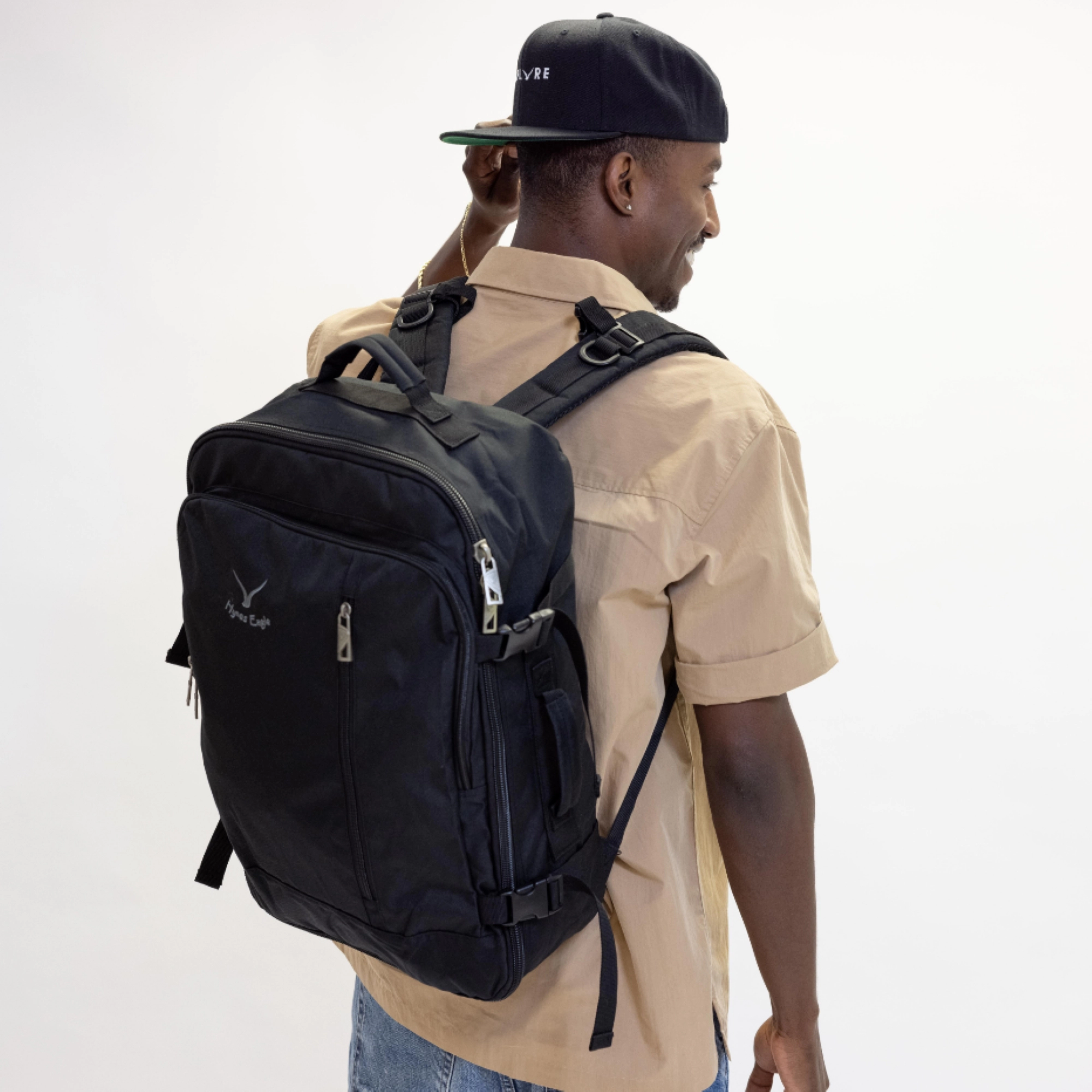 Hynes Eagle Unisex Carry-On Travel Backpack (38L)