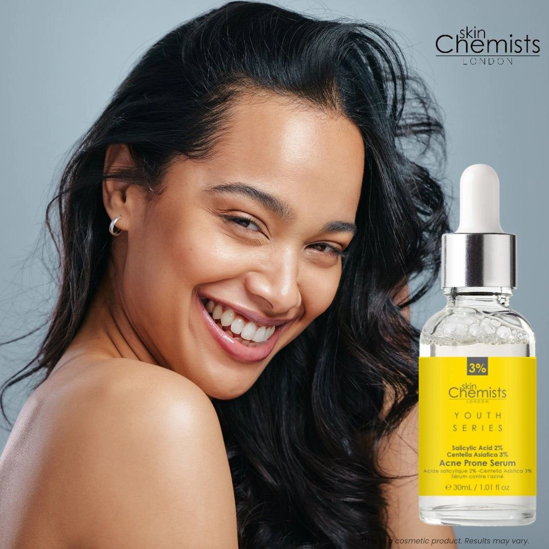 skinChemists Acne-Prone Serum with Salicylic Acid 2% and Centella Asiatica 3%