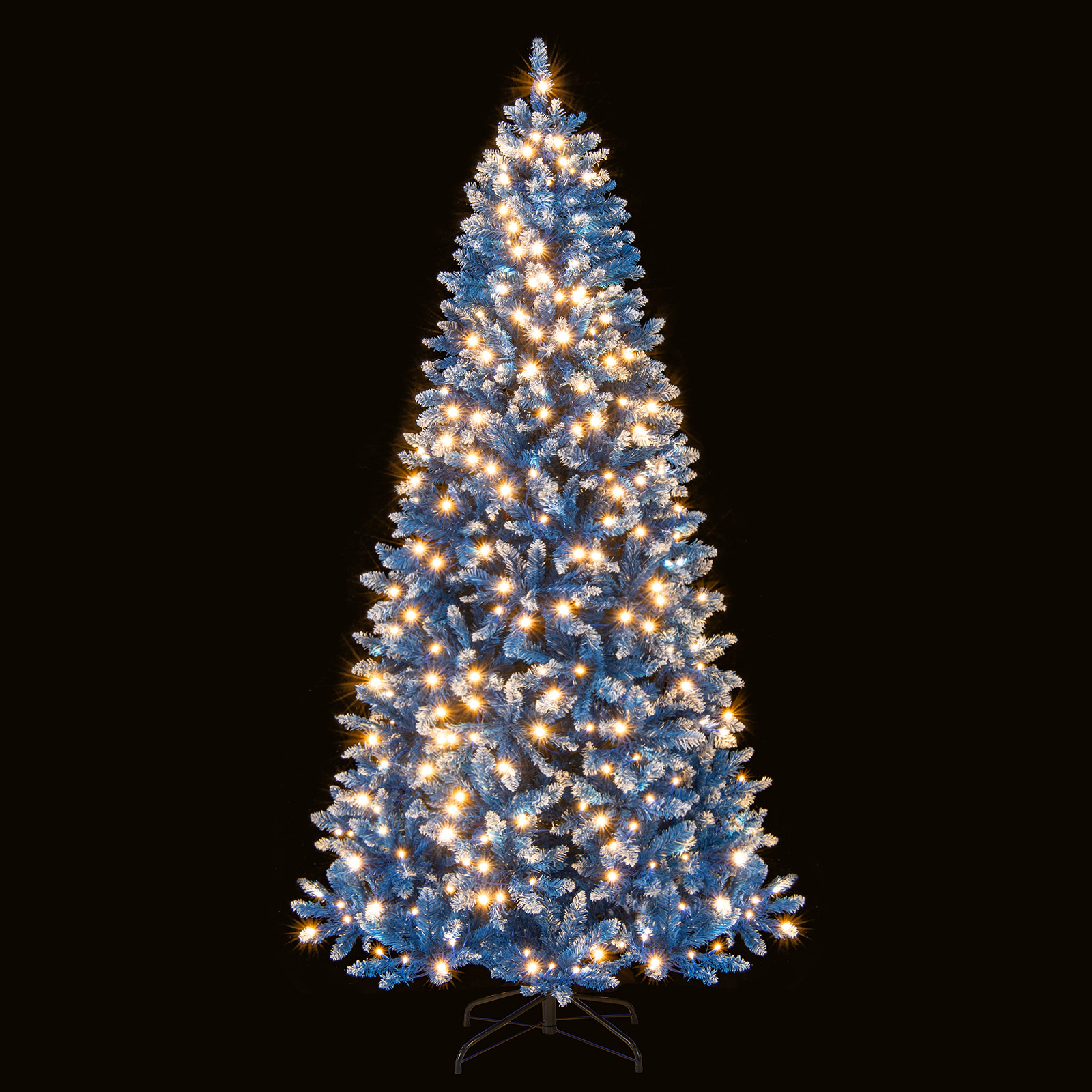 LJG 6/7/8/9 FT Artificial Christmas Tree with 767 Snowy Branch Tips