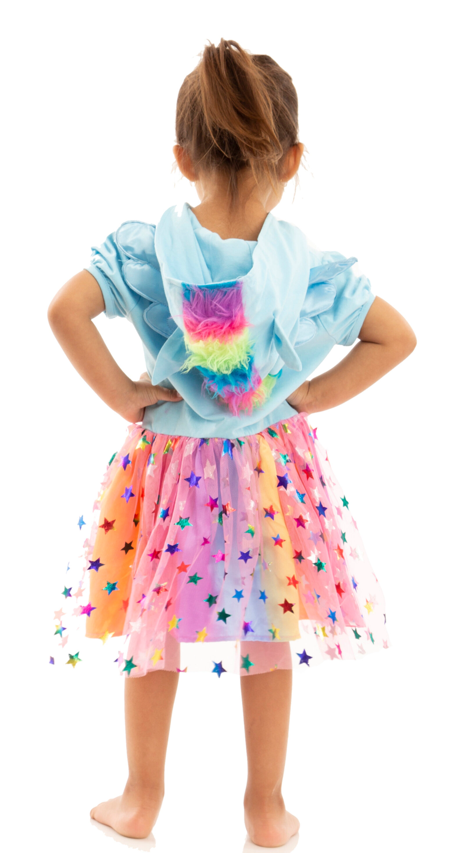 My Little Pony Rainbow Dash Girls' Cosplay Tutu Dress