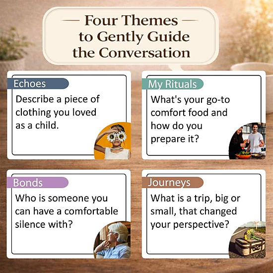 QUOKKA Memory & Conversation Cards for Seniors – Phrase Matching & Discussion Activity Cards