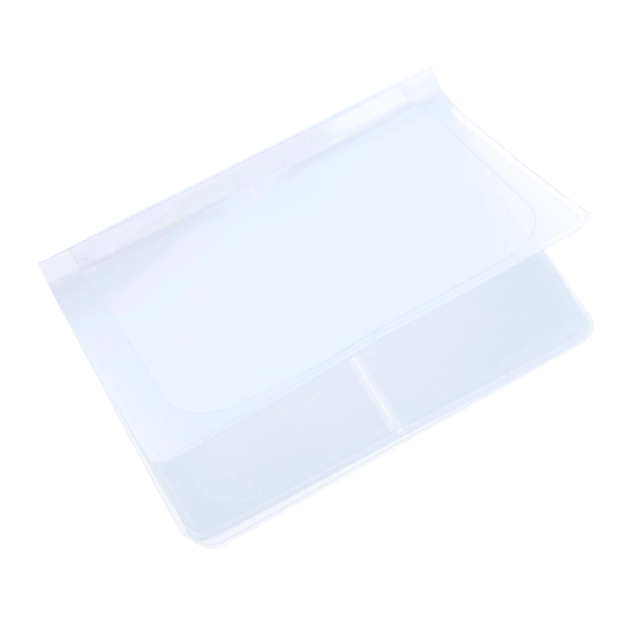CTM Vinyl Horizontal Double Decker Window Inserts for Hipster Wallets