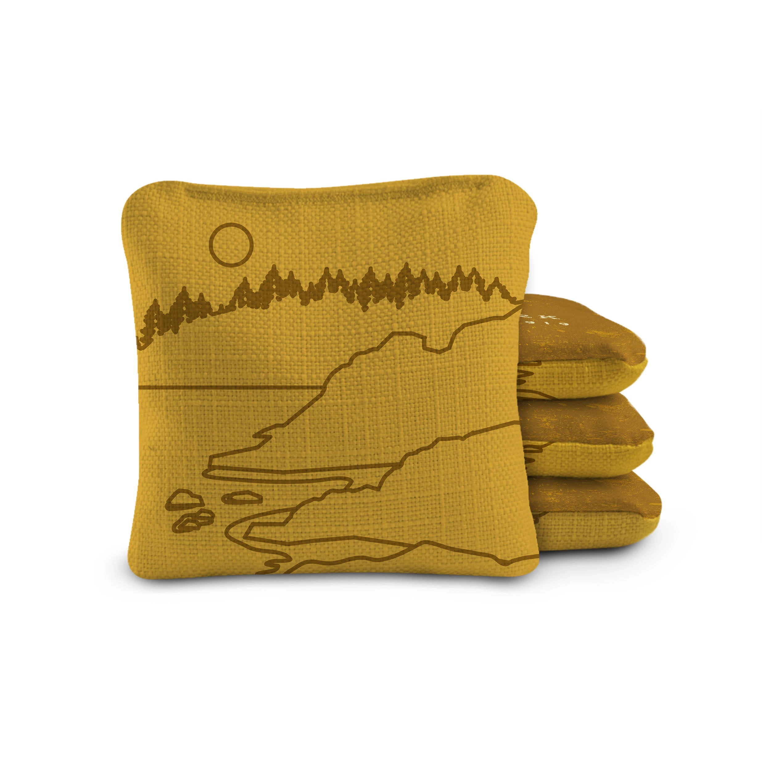 Elakai National Park Durasuede + Turbo Polyglide Pilot Versacraft Cornhole Bags