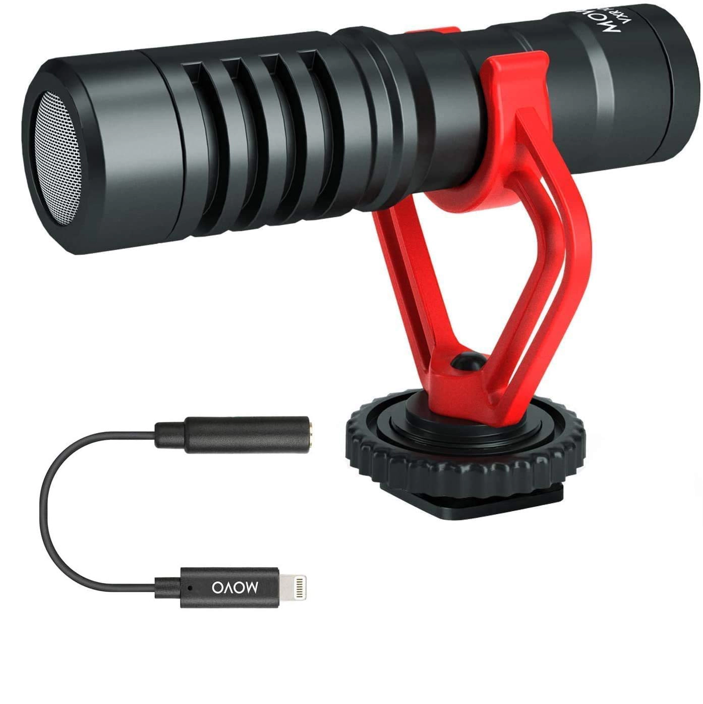Movo VXR10 Universal Video Microphone with Lightning Adapter