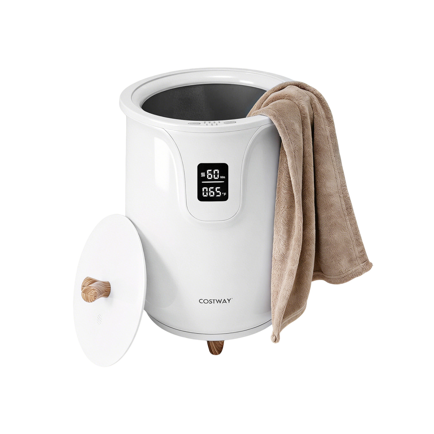 LJG 20 L Large Blanket and Towel Warmer with 3 Heat Levels for Bathroom