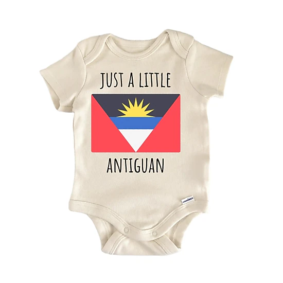 NOFO VIBES Unisex Antigua And Barbuda Antiguan Baby Gift Baby Bodysuit