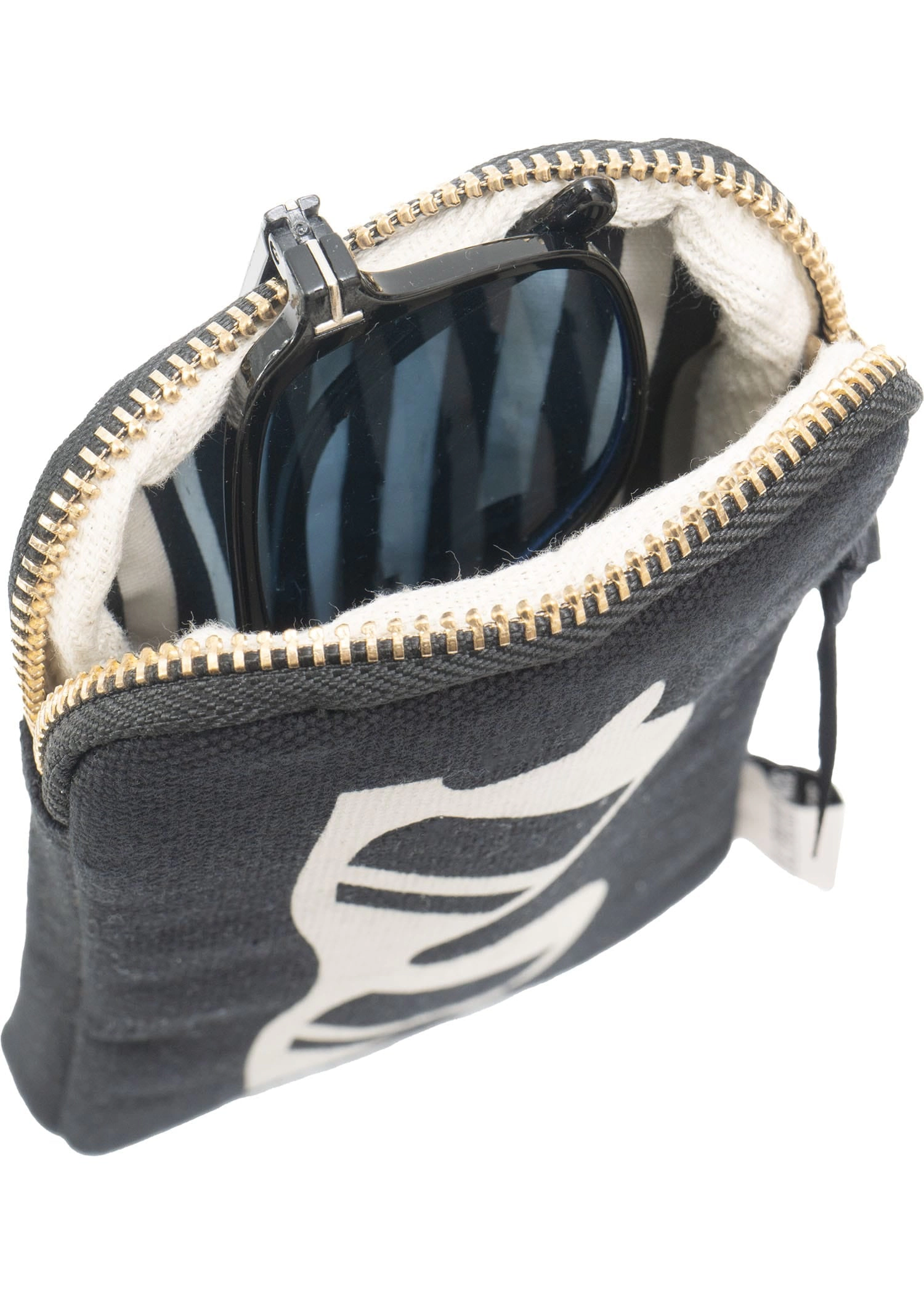 La L'Amour 16oz Cotton Canvas 3-Piece Toiletry Set with Sunglasses Case