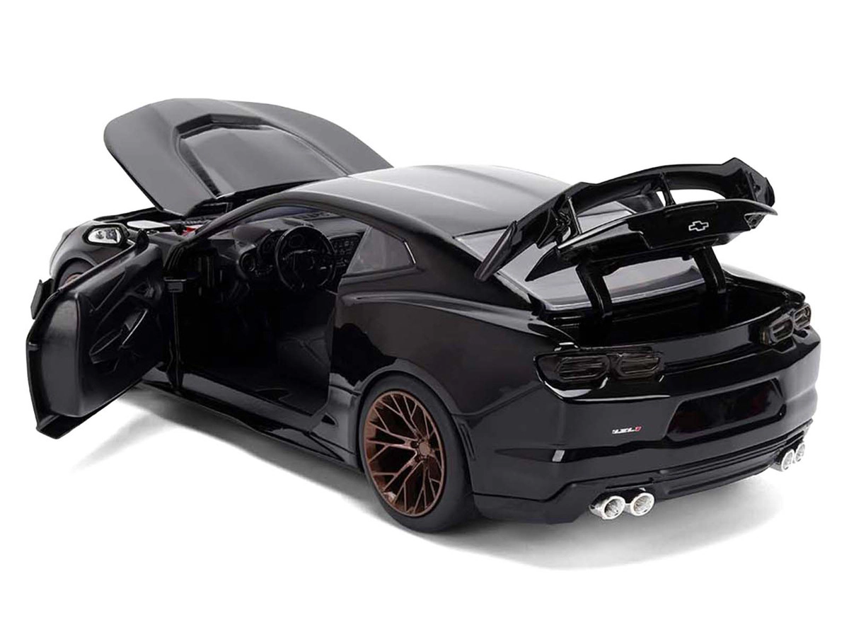 Jada 2024 Chevrolet Camaro ZL1 1LE Black "Fast X" (2023) Movie "Fast & Furious 25th Anniversary" Series 1/24
