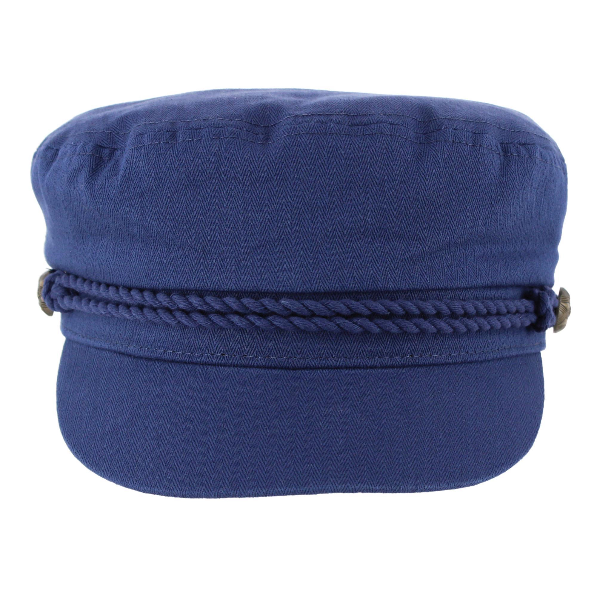 Epoch Hats Company Unisex Cotton Greek Fisherman Hat with Braided Band
