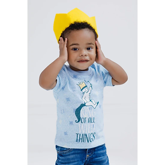 Warner Bros. Where the Wild Things Are Max 2-Piece T-Shirt and Crown Set