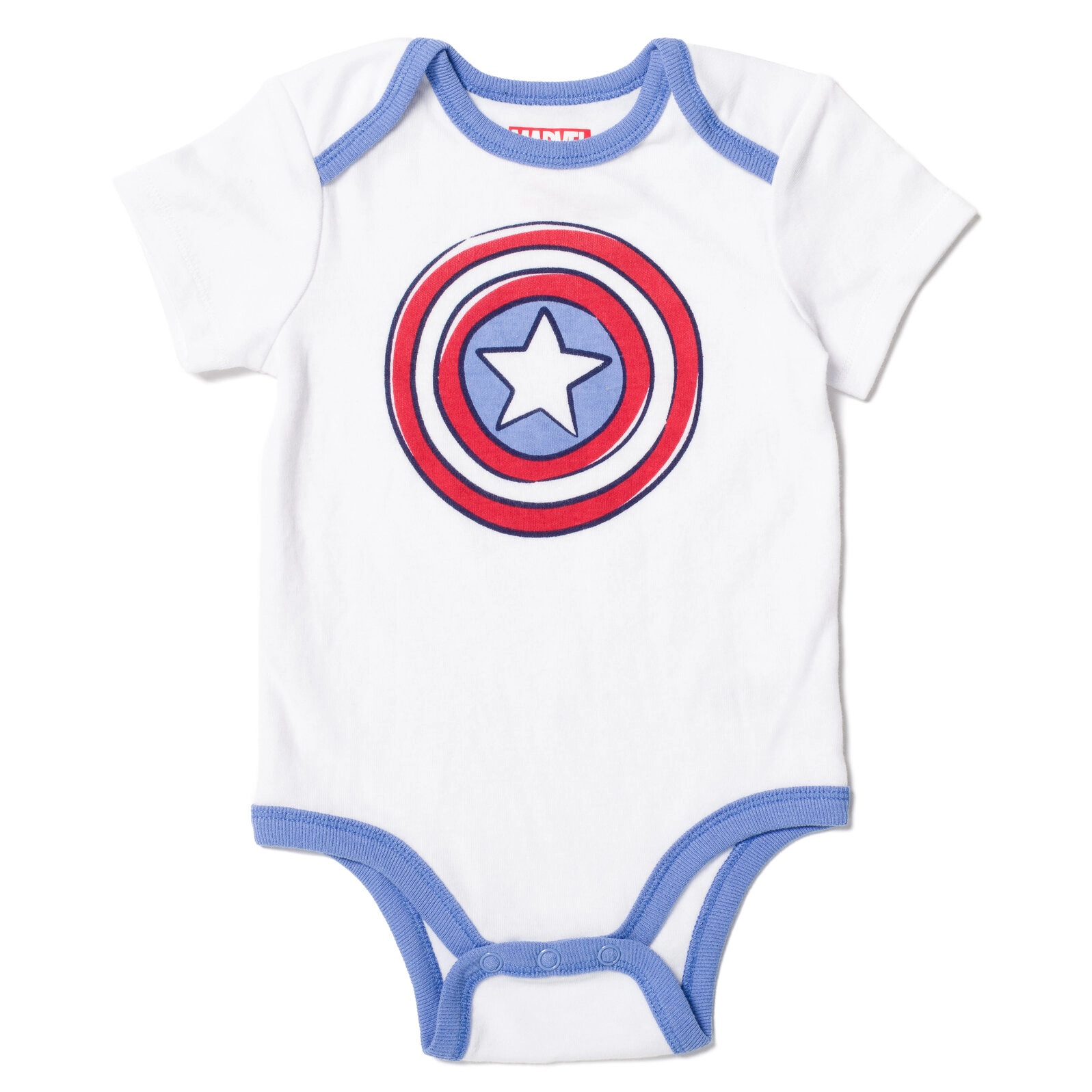 Marvel Comics Baby Boys' Bodysuit Pants and Hat Set