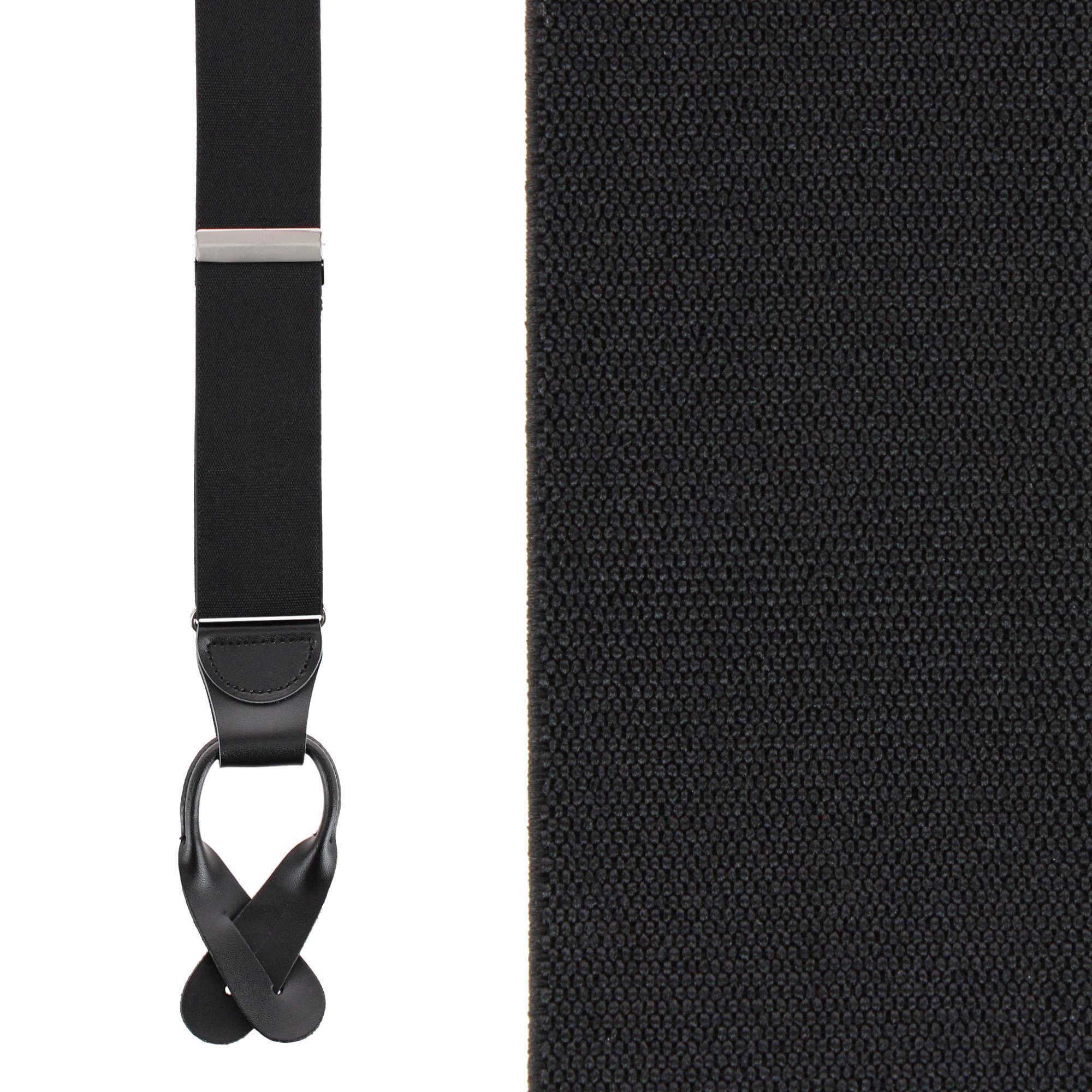Essentials by Trafalgar The Original Elastic Comfort Button End Suspender