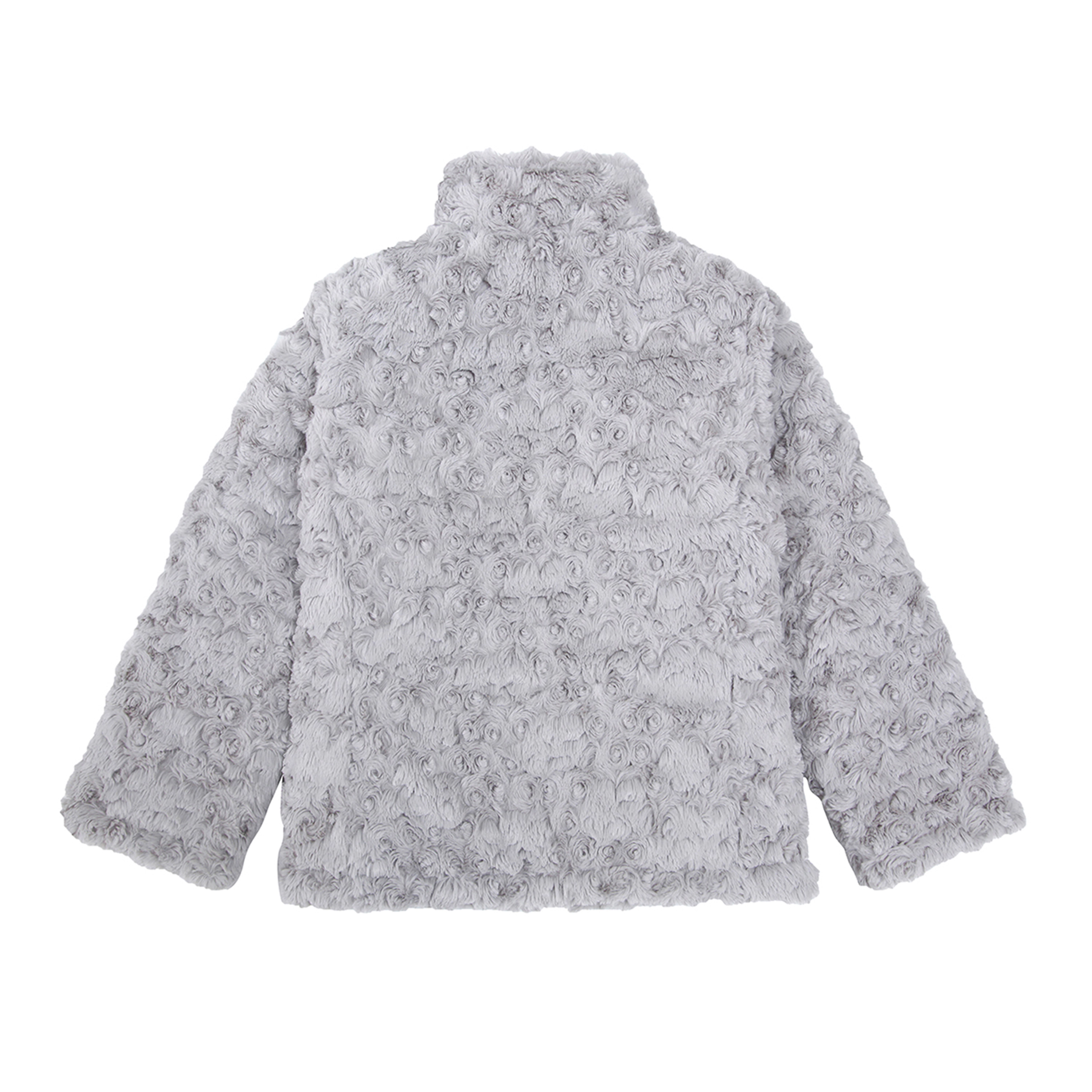 Rokka&Rolla Little & Big Kid Girls Reversible Sherpa Fleece Puffer Jacket