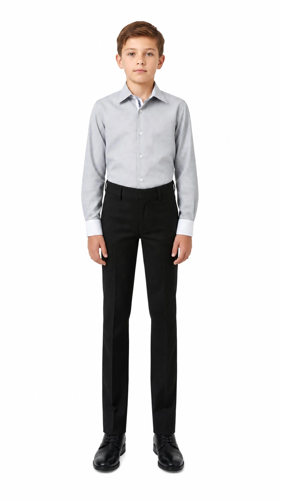 Elie Balleh Boys Slim Fit Button-Down Shirt