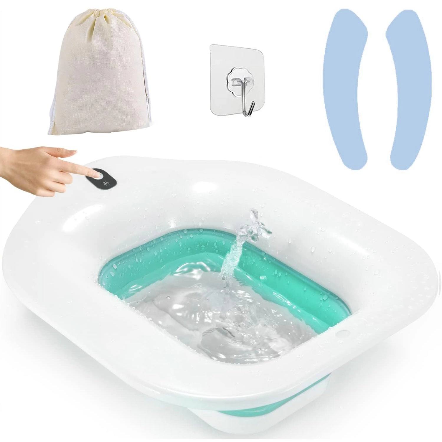GBruno Foldable Sitz Bath Basin With Spray