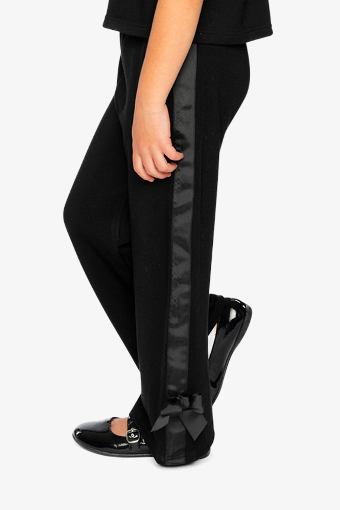 Deux par Girls Bow Detail Milano Flare-Leg Pants