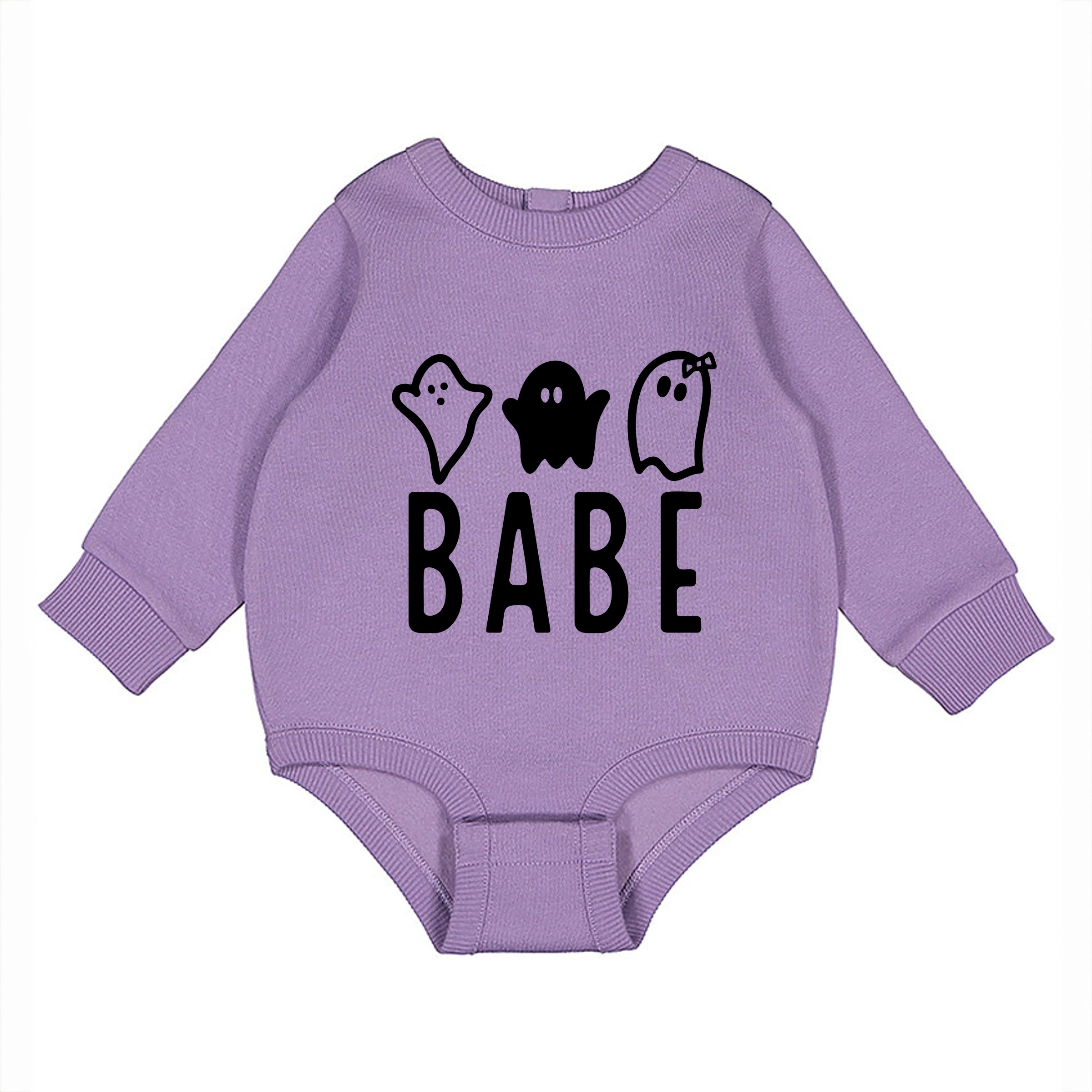 The Juniper Shop - Infant Fleece BodySuit Ghost Babe