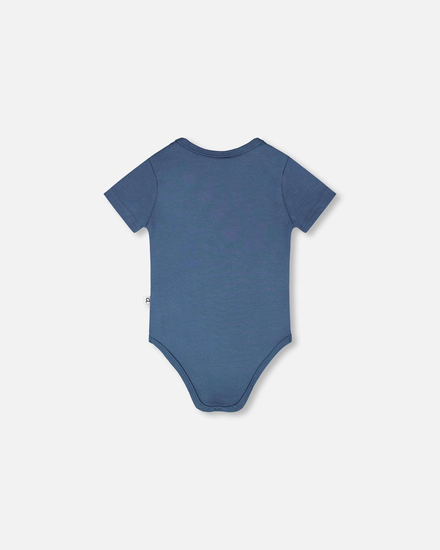 Deux par Deux Boys Evolutive Organic Cotton Jersey Short Sleeve Turtle Graphic Onesie