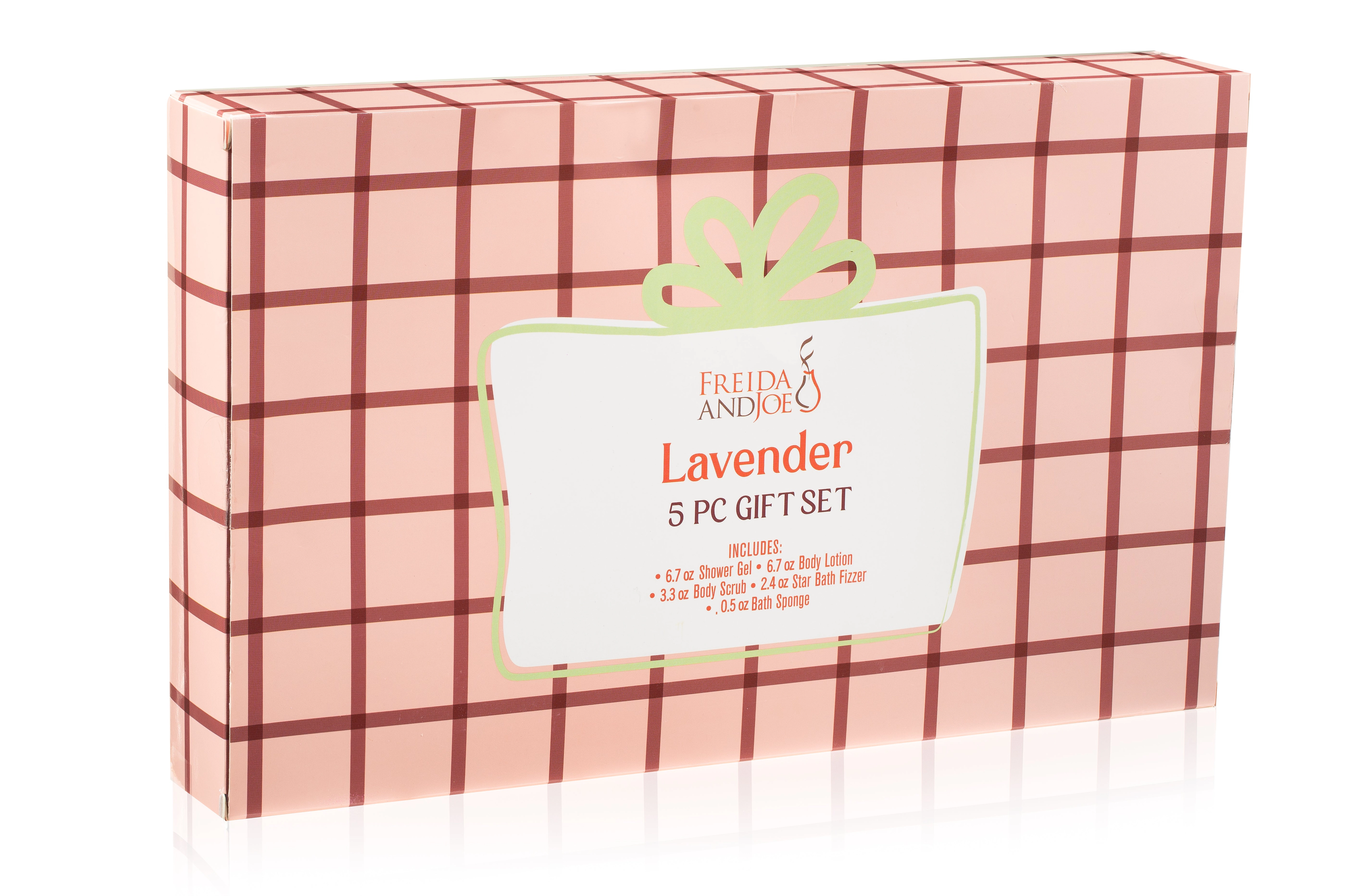 Freida and Joe Women Lavender Fragrance Bath And Body Collection Gift Box Set