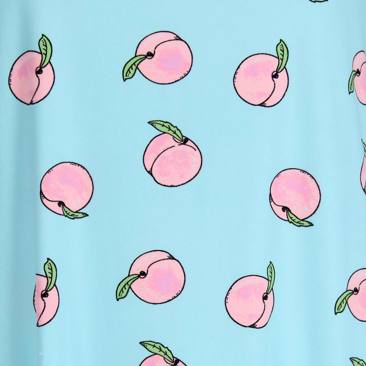 5 More Minutes Women's Peaches Short Sleeve Night Shirt