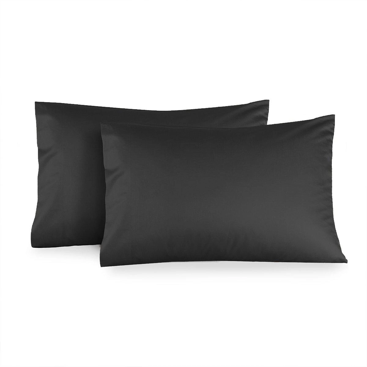 Egyptian Linens 600 Thread Count Cotton Sateen Pillowcase Pair