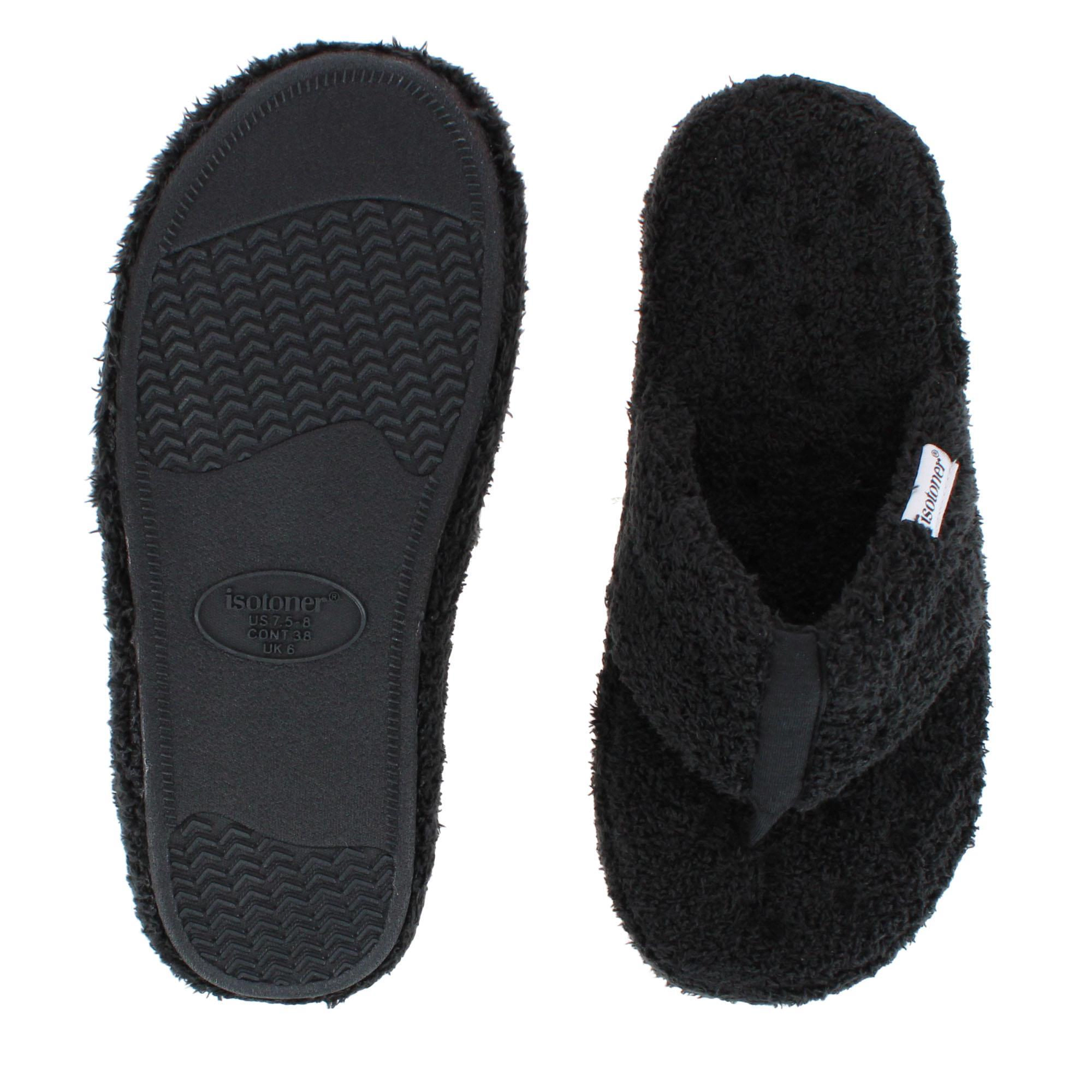 Isotoner Women's Joey Soft Pile Thong Slipper