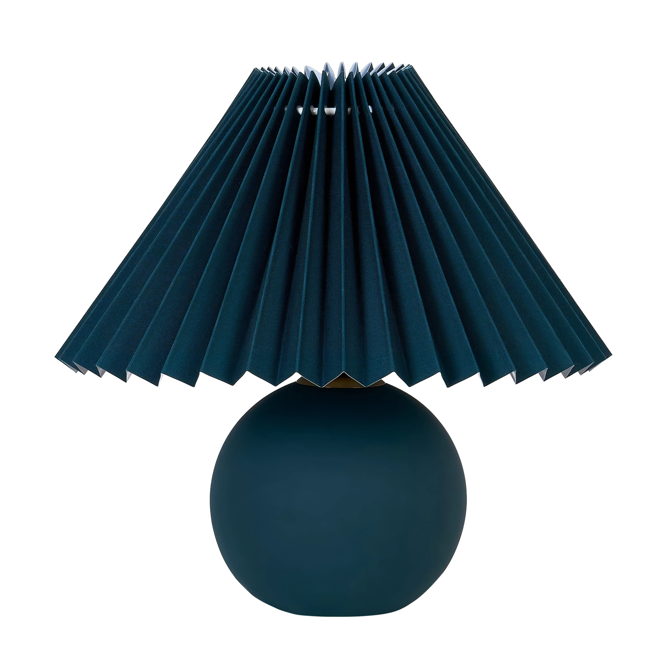 Brightech Serena Ceramic Pleated Table Lamp