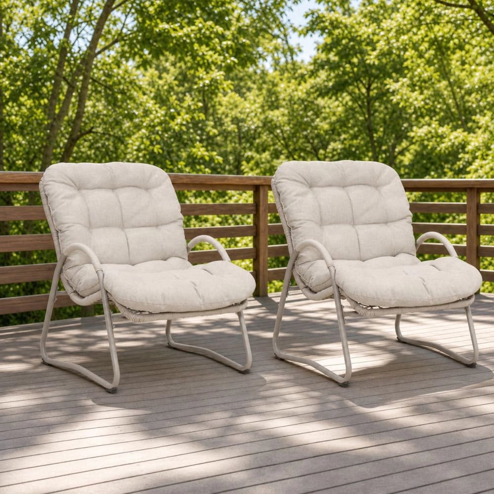 WOW PIONEER Steel Frame Patio Chair