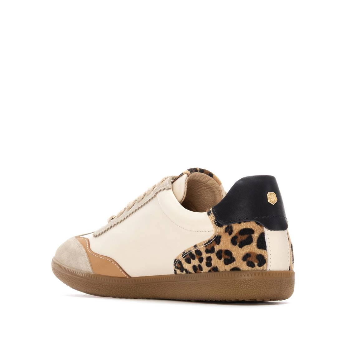 Women's Leather Lace-Up Sneakers Carmela Collection By XTI