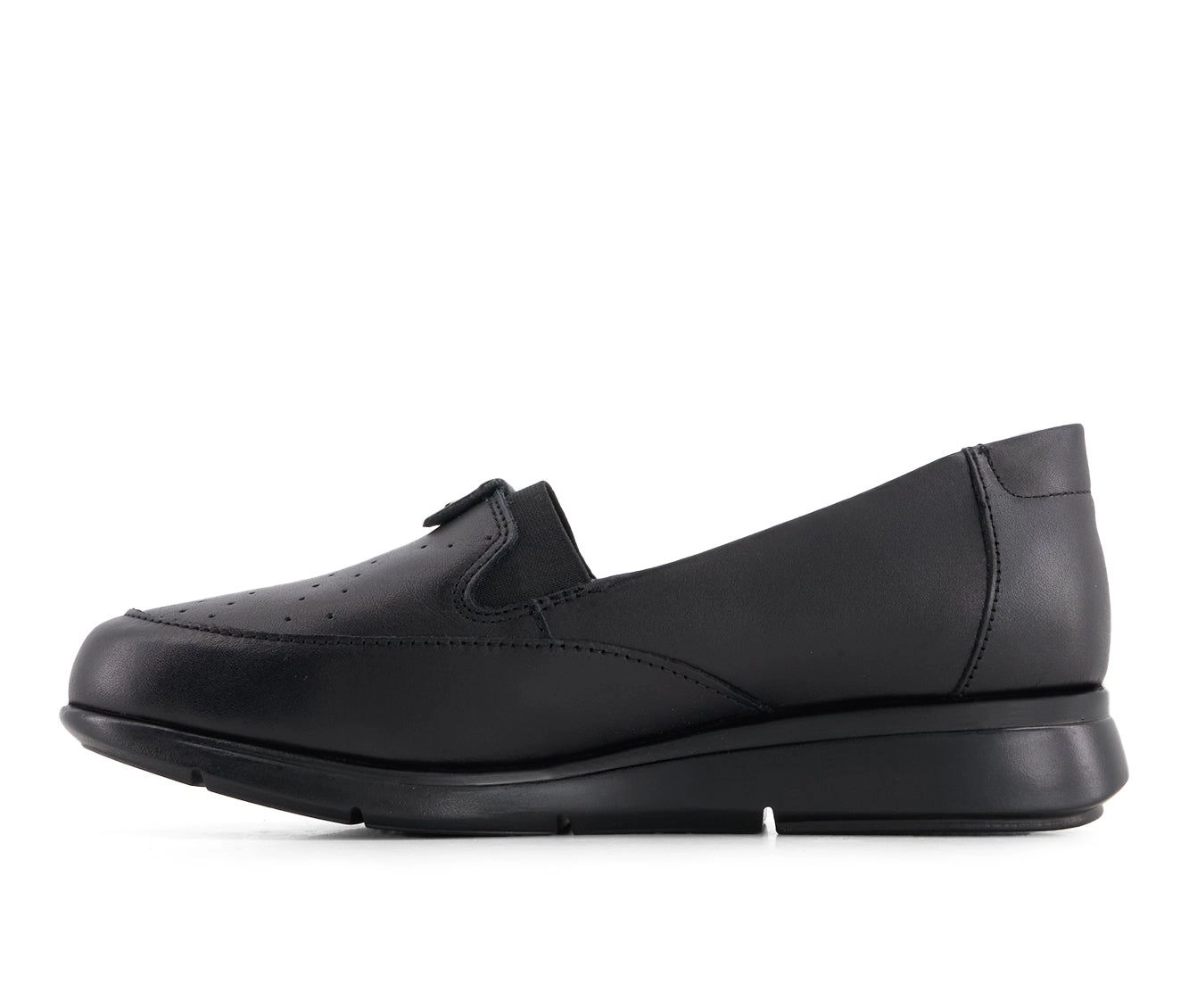 Andrea Womens Ultra Comfort Leather Loafers