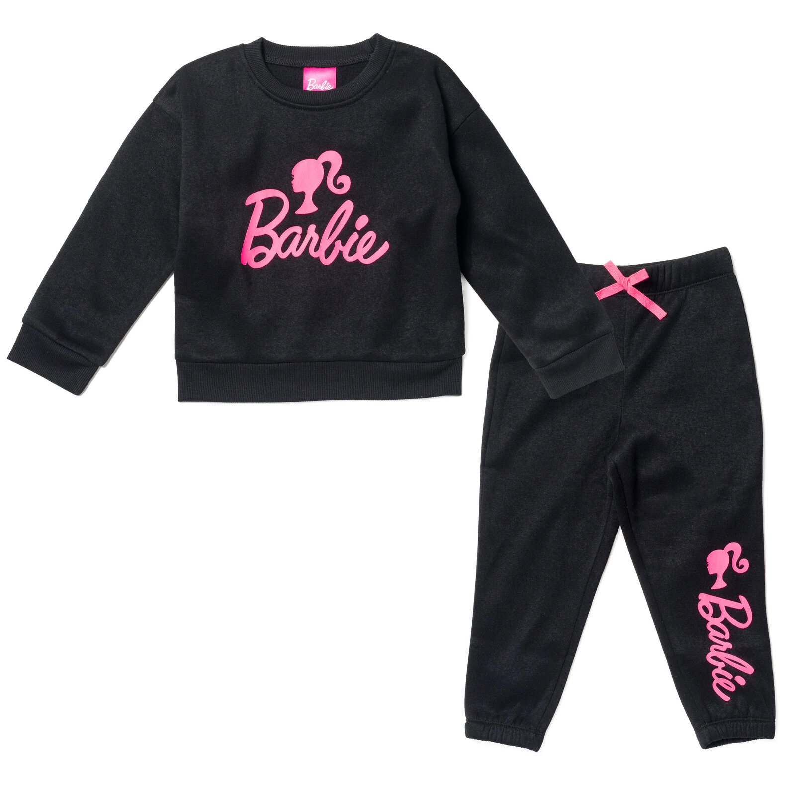 Barbie Girls' Loungewear Sweatshirt and Pants Set