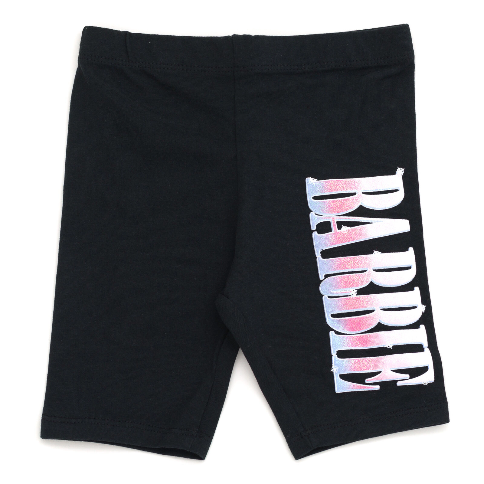 Barbie Girls' Glitter 2-Piece T-Shirt and Bike Shorts Set