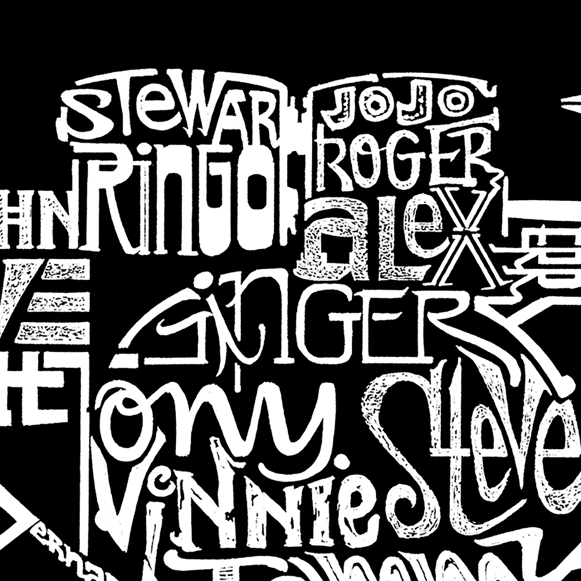 LOS ANGELES POP Art Men's Word T-Shirt - Drums