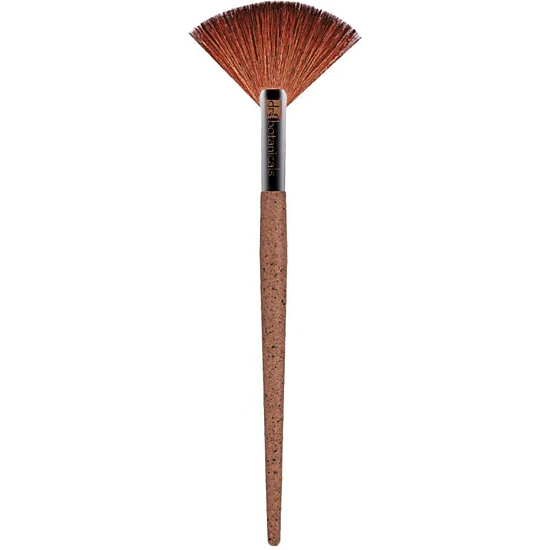 Dr Botanicals Coffee Ground Fan Brush, Color: Brown - JCPenney