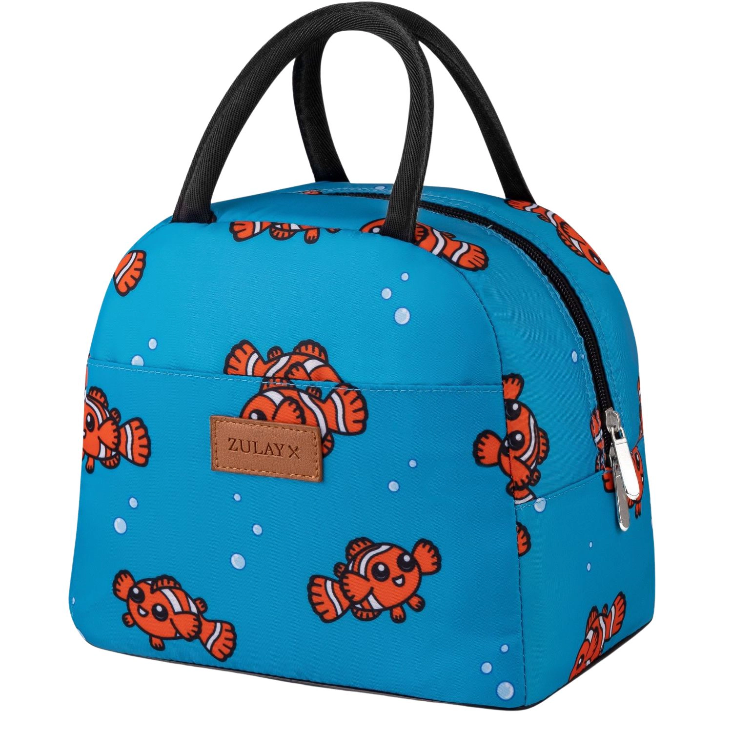 Zulay Kitchen Insulated Lunch Box For Women - Tote Lunch Bag Women Insulated With Soft Padded Handles