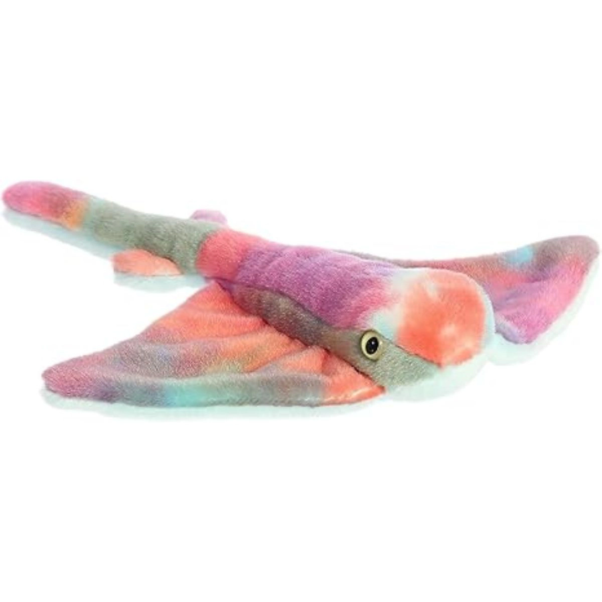 Aurora Mini Flopsie Rainbow Stingray 8-Inch Stuffed Animal Plush
