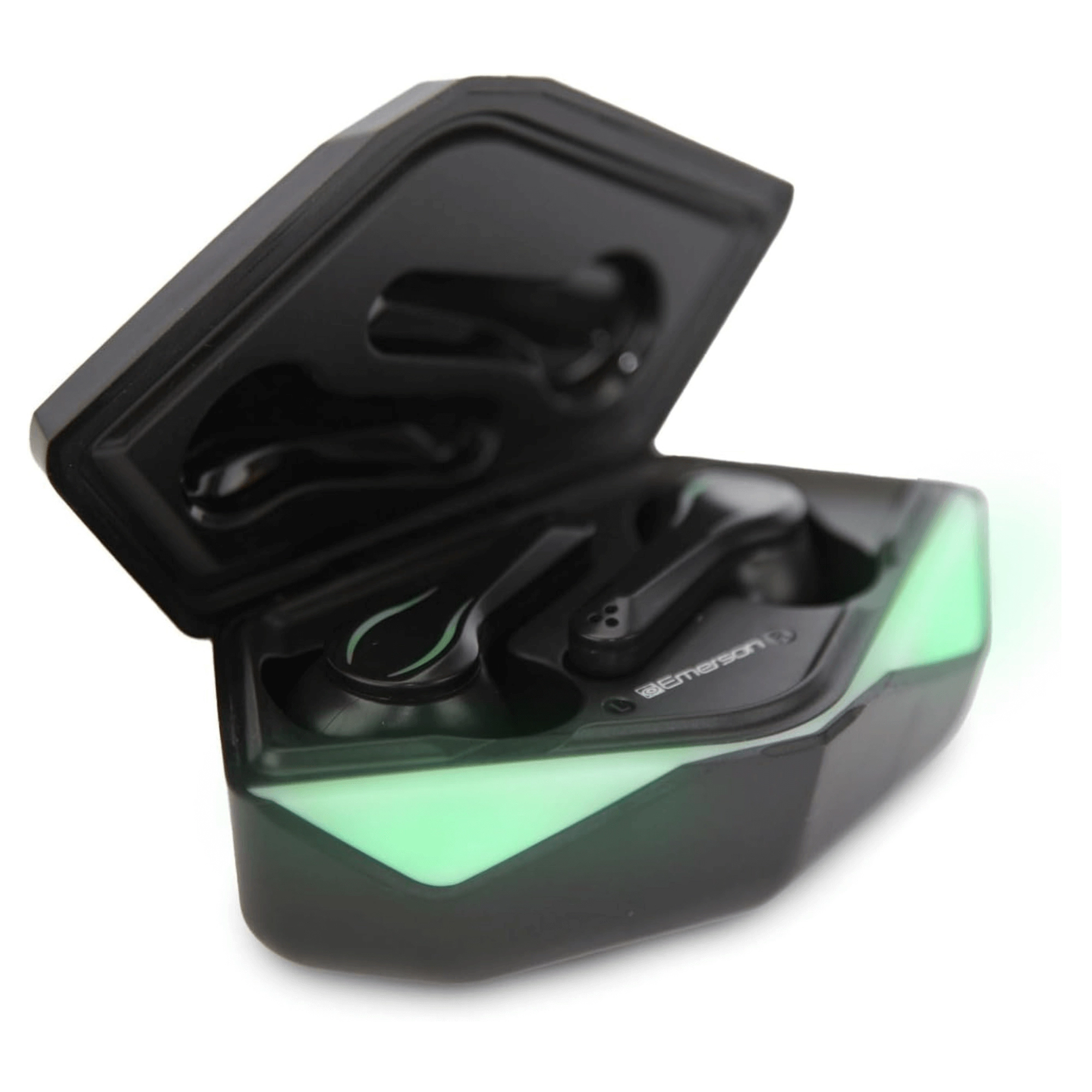 Emerson True Wireless Gaming Earbuds with Charging Case and Call Option