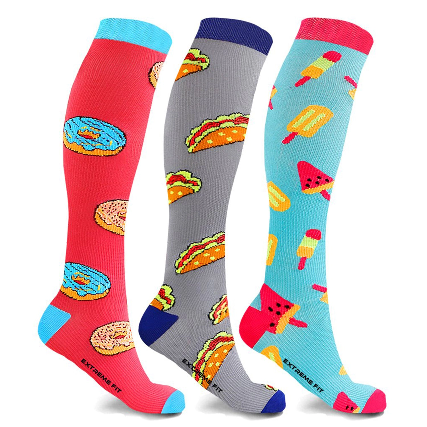 Extreme Fit Compression Socks Knee High - Made For Running