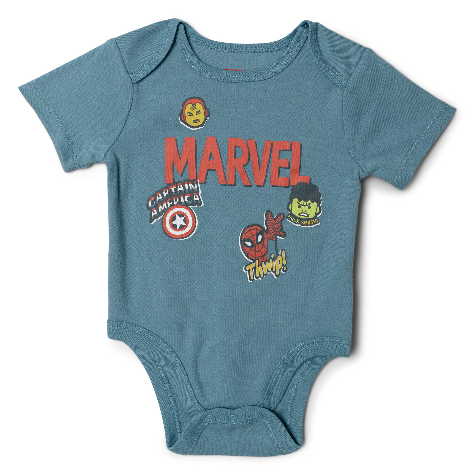 Marvel Comics Baby 5-Pack One Piece Bodysuits