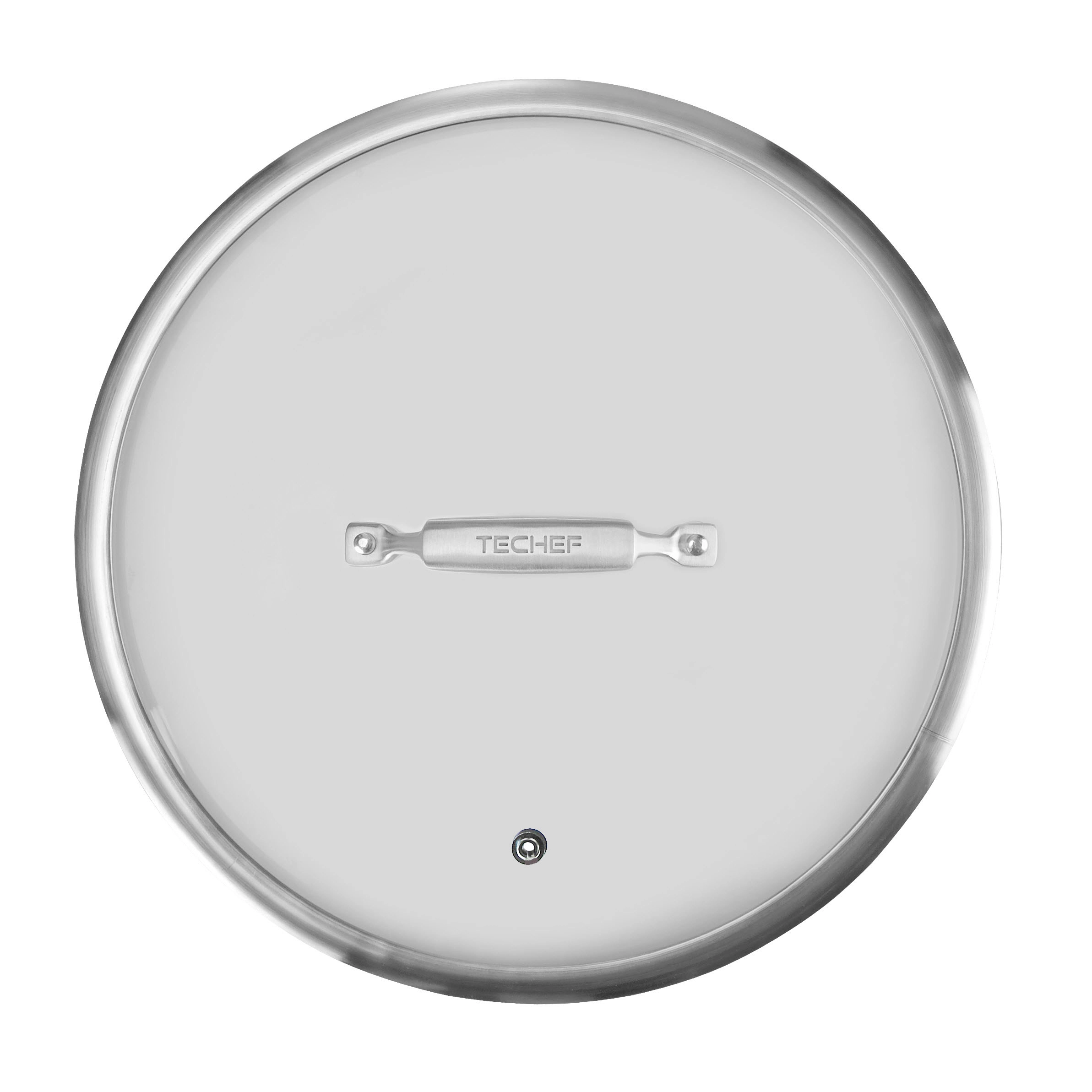 TECHEF 12 Inch Tempered Glass Lid - Stainless Steel Handle