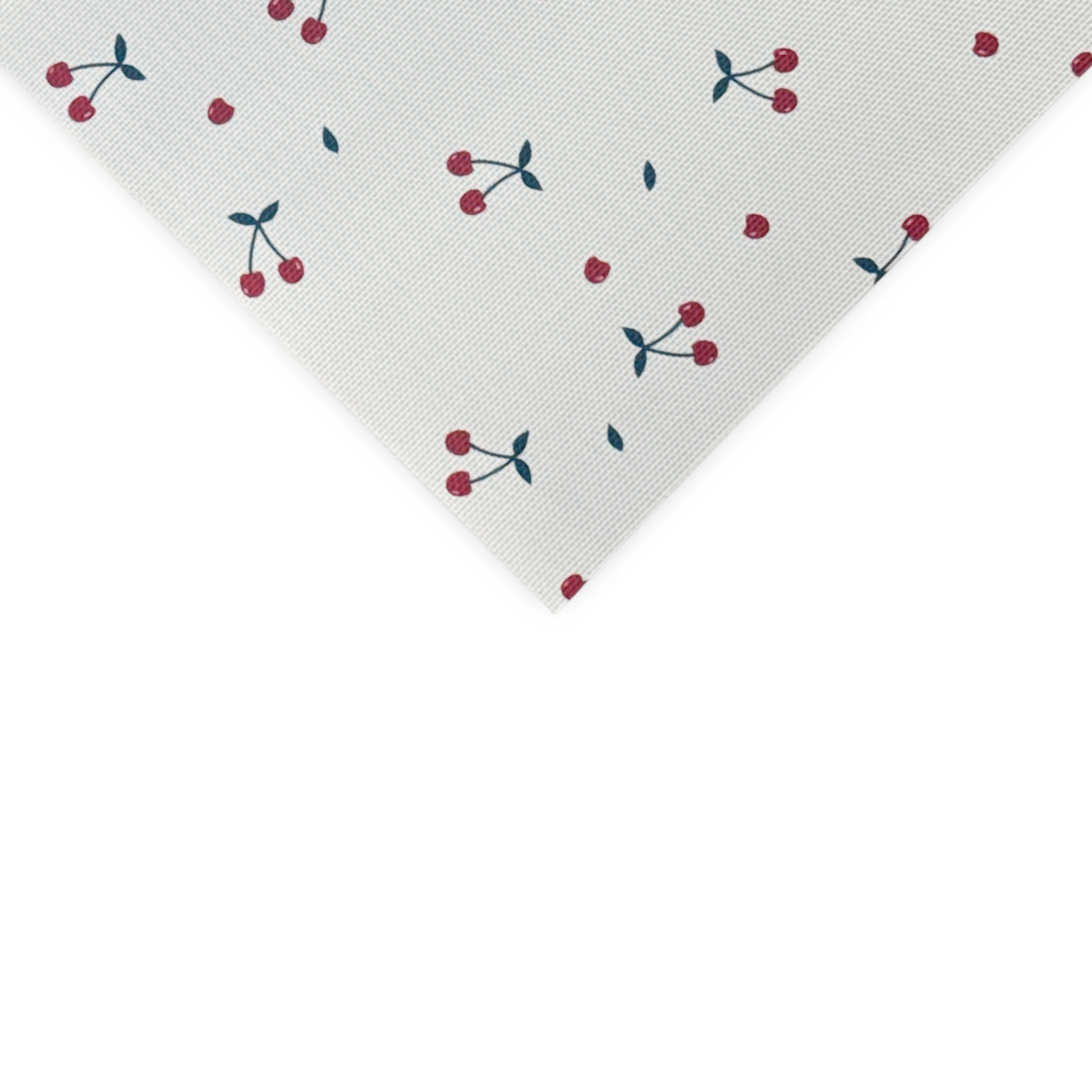 Dainty Home Cherries Woven Vinyl Reversible Rectangular 13" x 19" Placemat Set of 6