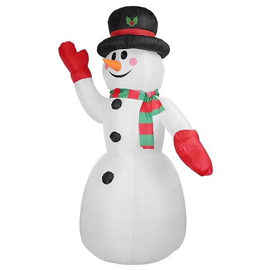 GBruno 7.9ft LED Inflatable Christmas Snowman Decor