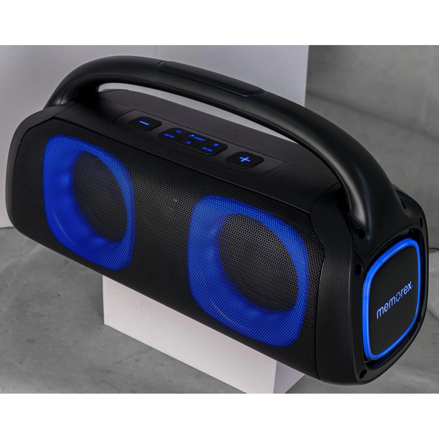 Memorex BTS300 Pump Box Portable Bluetooth Speaker - Black