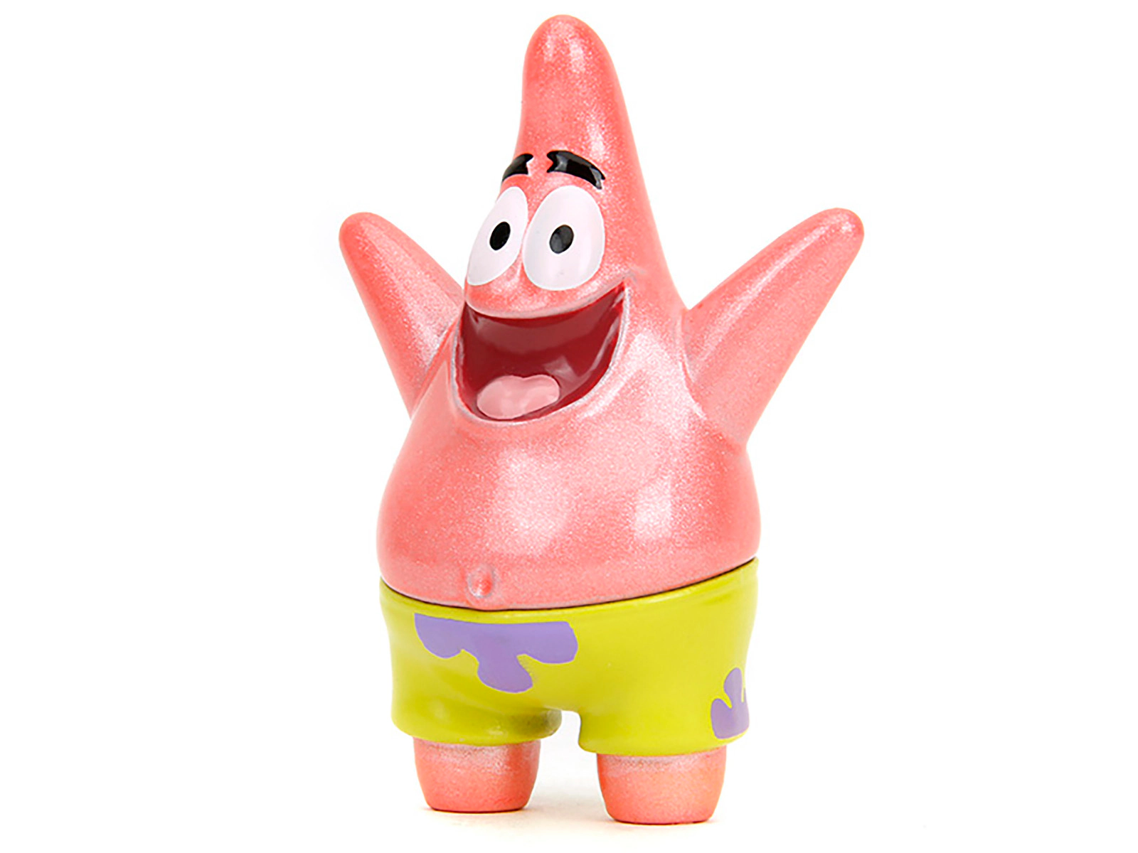 Jada Set of 4 Diecast Figures "SpongeBob SquarePants" (1999-Current) TV Series "Metalfigs" Series Diecast Models by Jada