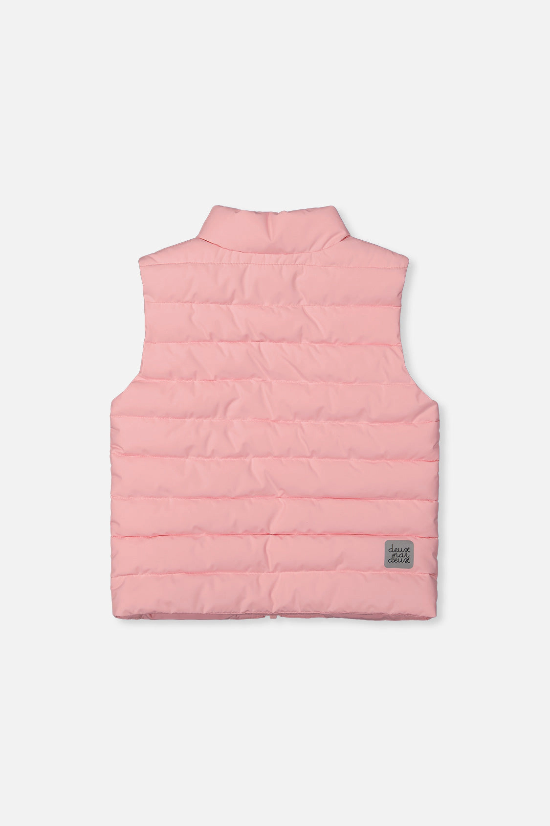 Deux par Girls Sleeveless Quilted Mid-Season Vest